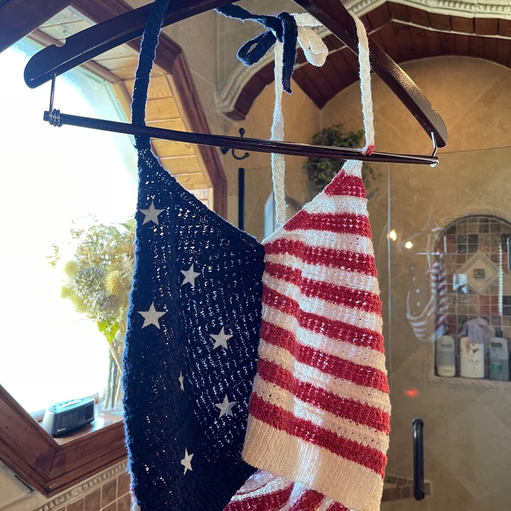 AE USA Halter Top